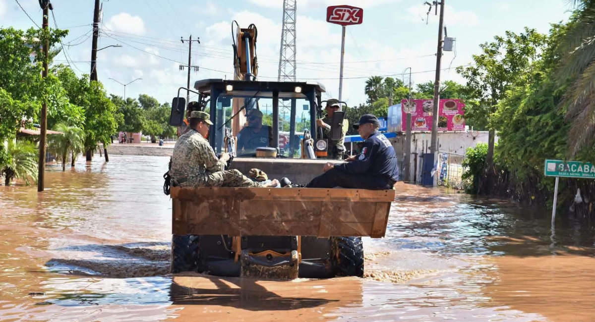 Navojoa hace frente a las afectaciones por el huracán 'Polo' con una inversión de ocho mdp