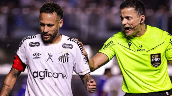 Neymar recibe duran sanción; viola la ‘Ley Vinicius’ y estará alejado de las canchas por un mes con el Santos