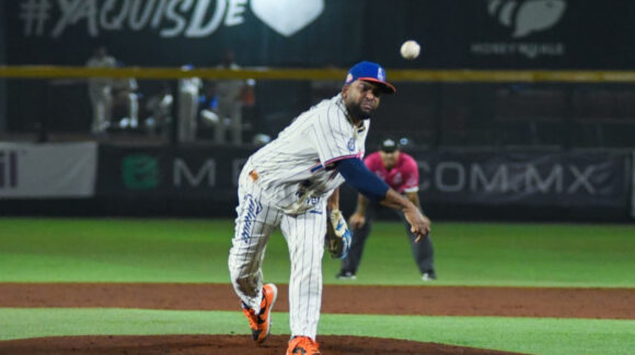 Odrisamer Despaigne apaga la ofensiva de los Tomateros de Culiacán y Yaquis gana el primero de la serie