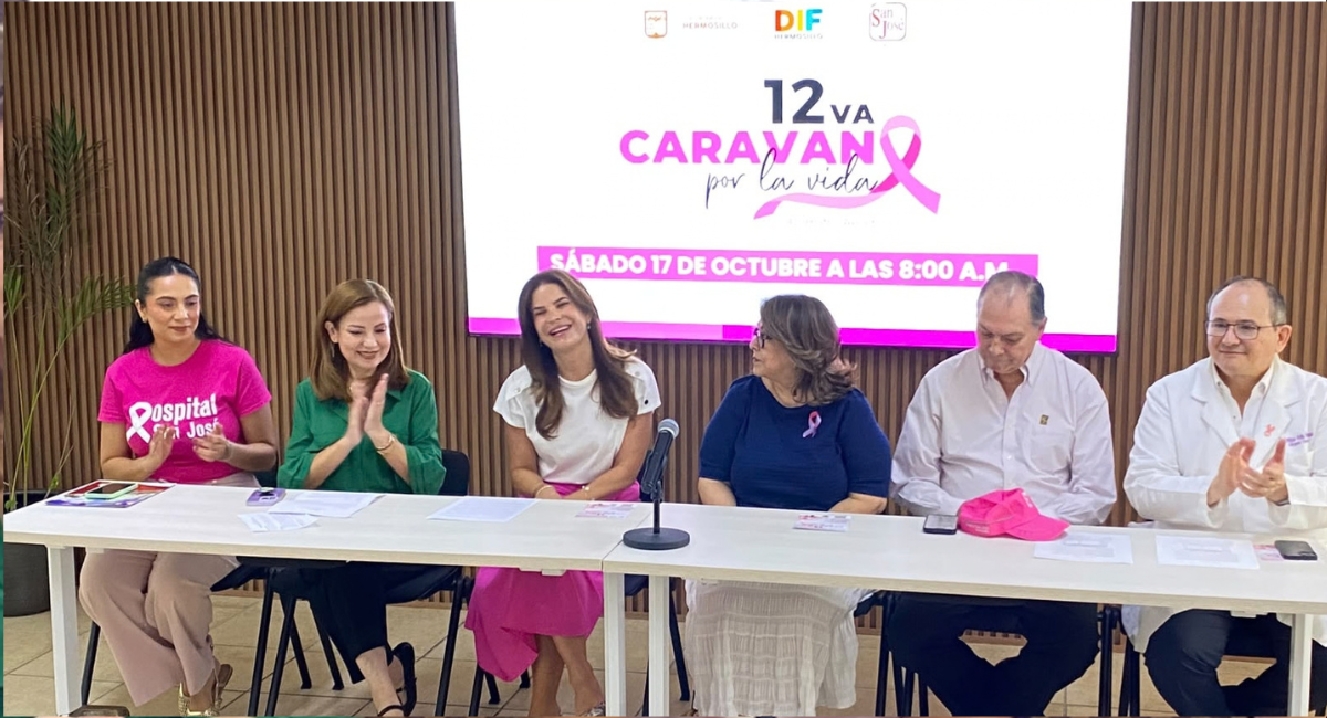 Organiza DIF Hermosillo la ‘Caravana por la Vida’ para conmemorar en octubre la lucha contra el cáncer