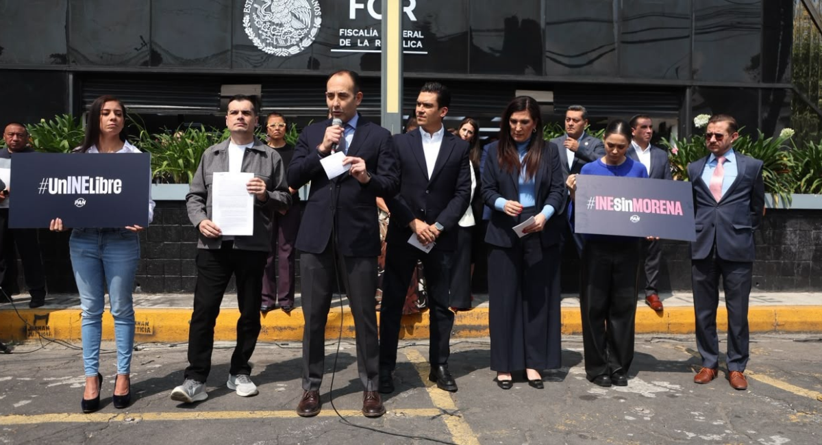 PAN denuncia a Guadalupe Taddei ante la FGR por seis presuntos delitos relacionados con el INE