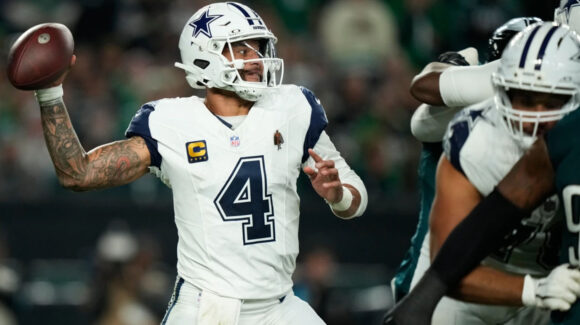 NFL: Dak Prescott y Javonte Williams comandan el triunfo de los Cowboys ante los Eagles