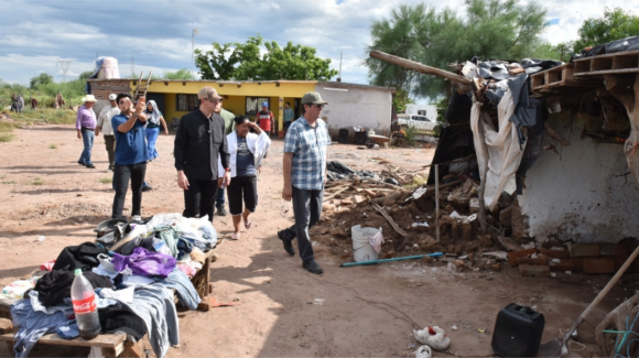 Plan de Contingencia en Navojoa atiende a más de 8 mil damnificados