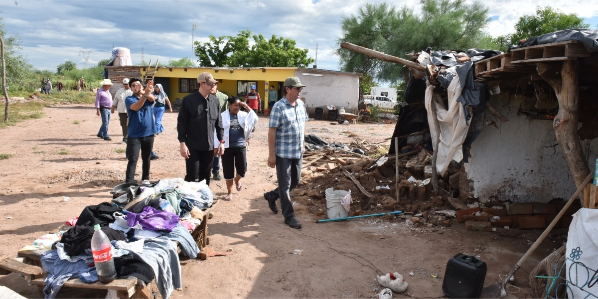 Plan de Contingencia en Navojoa atiende a más de 8 mil damnificados