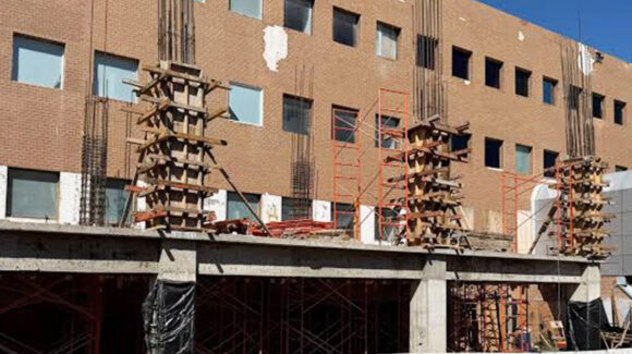 Prevén concluir en diciembre la nueva torre de residencia médica de la UMAE en Ciudad Obregón