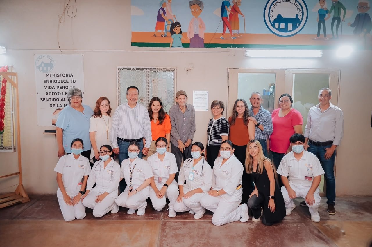 Programa Peso Solar del Ayuntamiento de Hermosillo y DIF municipal genera ahorros de luz en el asilo Hogares Sor María de Jesús Sacramentado