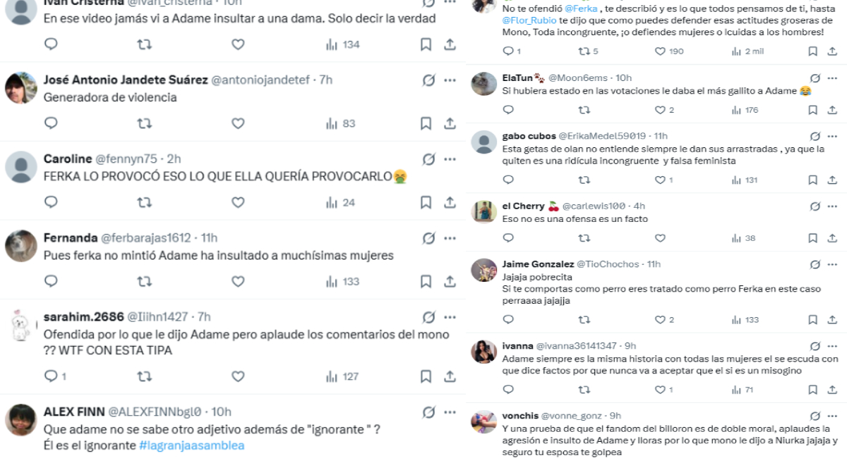 Público apoya a Alfredo Adame en pelea con Ferka en La Granja VIP