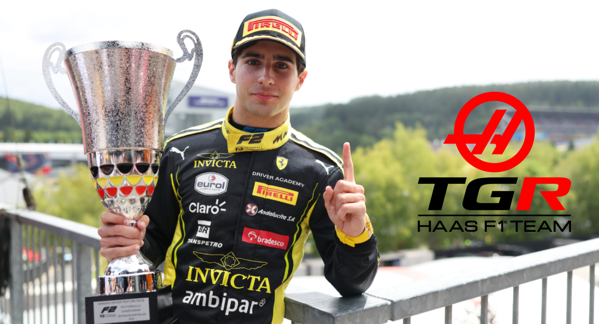Rafael Camara fue confirmado como nuevo piloto de Haas para la temporada 2027 de la Fórmula 1