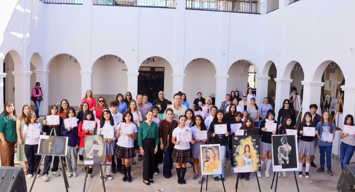 Realizan premiación a jóvenes talentos en campaña por la salud mental 'Tu mente importa, dilo con arte'
