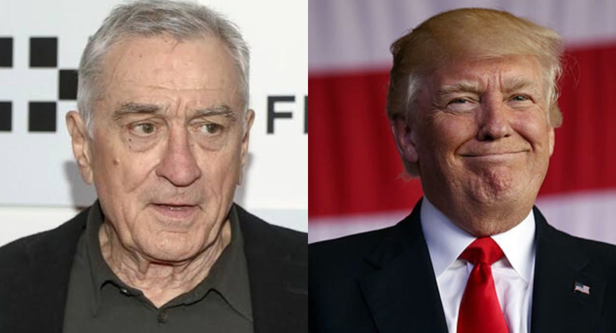 Robert De Niro arremete contra Donald Trump por su relación con Jeffrey Epstein