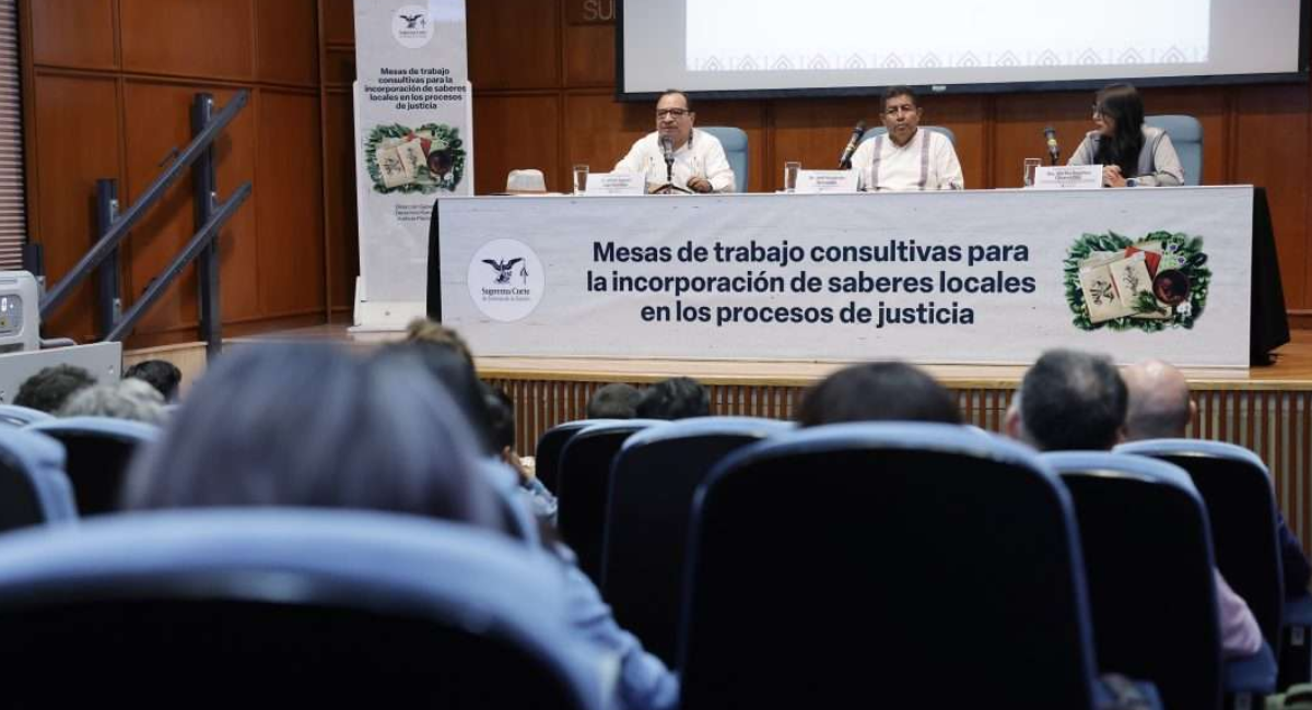 SCJN impulsa un modelo de justicia intercultural mediante guía de saberes locales