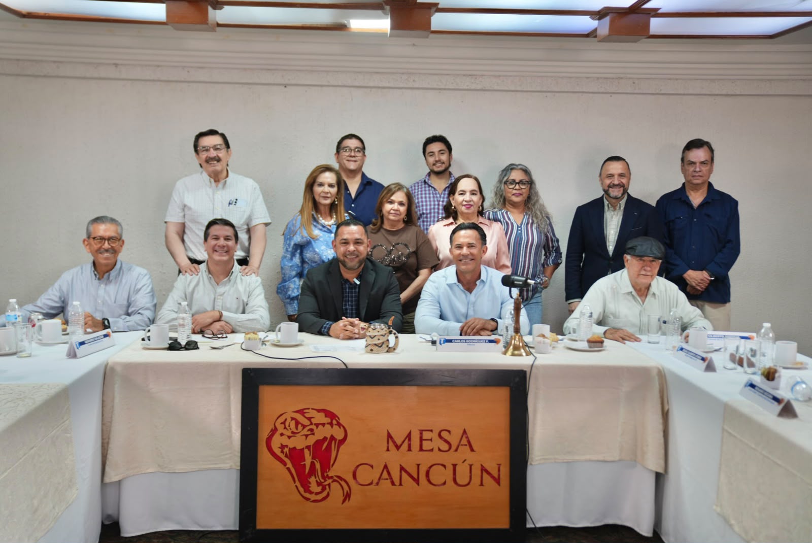 Samuel Borbón Lara destaca ante la Mesa Cancún las obras prioritarias de agua e infraestructura en Álamos