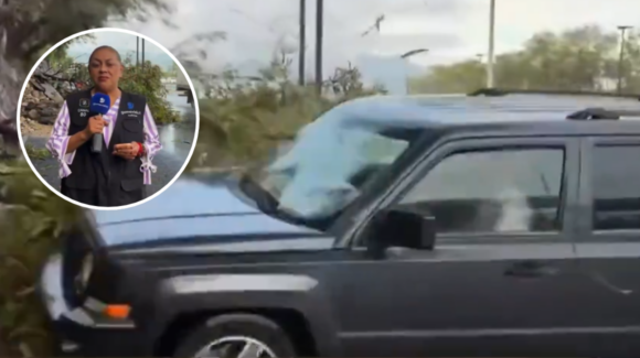 Samuel García envía mensaje a reportera y camarógrafo atropellados durante enlace en vivo en Monterrey