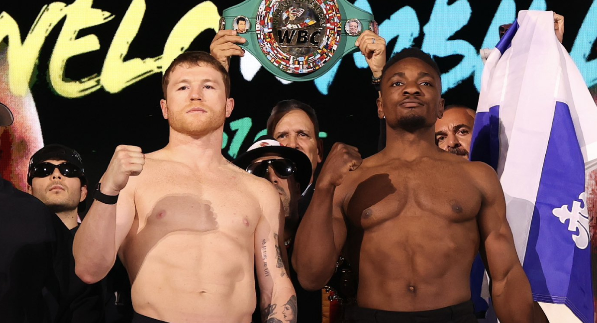 Saúl Álvarez y Christian Mbilli superaron la báscula y se declaran listos para su combate en Arabia Saudita