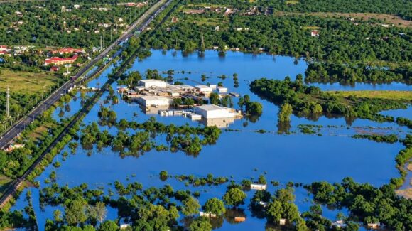 Sectores económicos del sur de Sonora afectados por inundaciones en Río Mayo