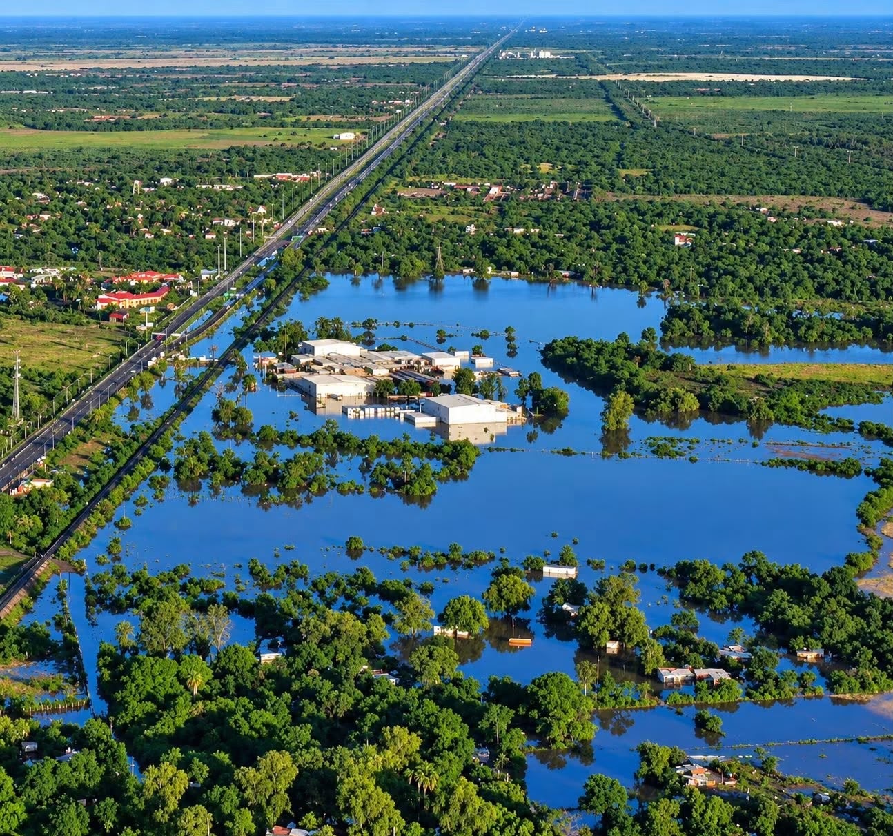 Sectores económicos del sur de Sonora afectados por inundaciones en Río Mayo