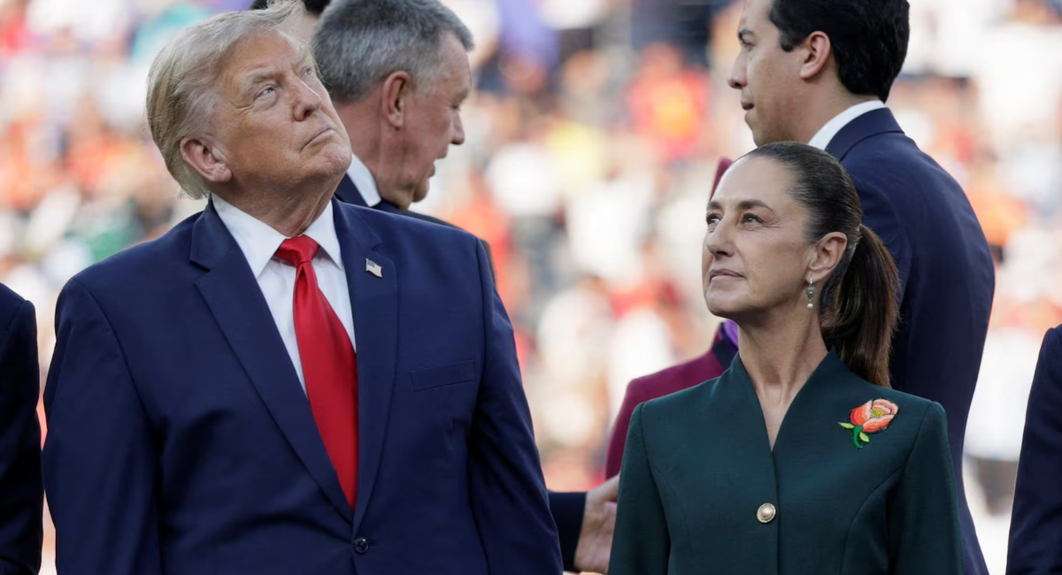 "Señora presidenta, si me permite, tiene una voz preciosa": Trump elogia a Claudia Sheinbaum