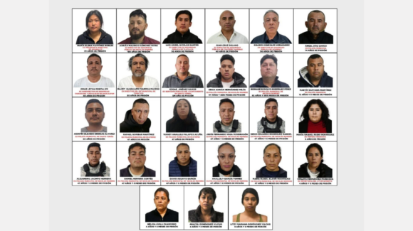 Sentencia histórica en Edomex: Operación ‘Enjambre’ suma más de mil 200 años de prisión
