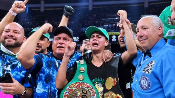 Hermosillo tiene a su primer campeón mundial: Sergio ‘Yoreme’ Mendoza noquea a Ricardo Sandoval