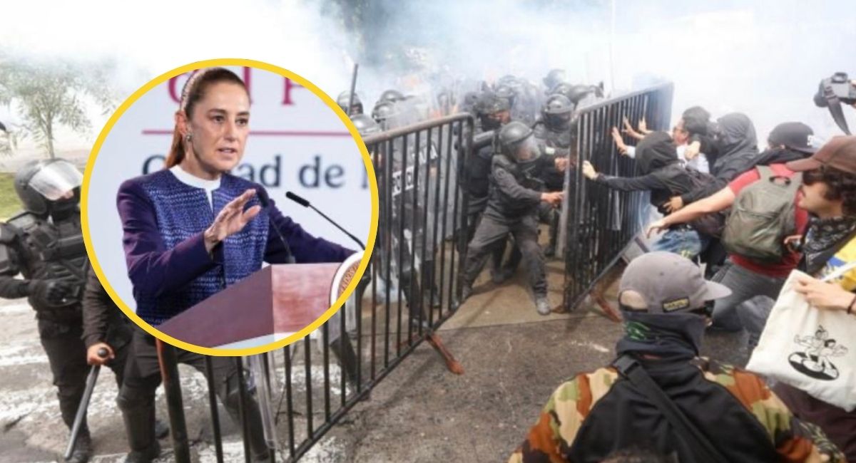 Sheinbaum confirma investigación de la CNDH por presuntos abusos durante protesta en Guadalajara