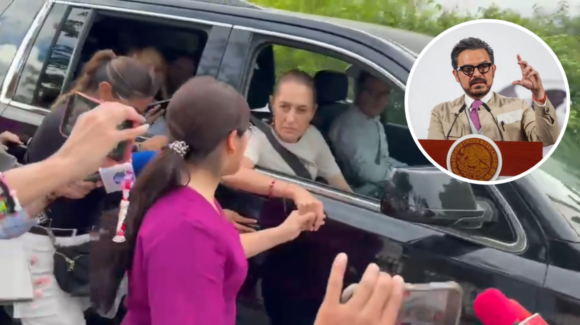 Sheinbaum evita hablar sobre la permanencia de Zoé Robledo en IMSS; atribuye desabasto a la burocracia