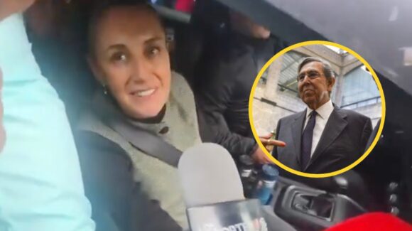 VIDEO: Presidenta Claudia Sheinbaum llega al Panteón Francés para despedir a Cuauhtémoc Cárdenas
