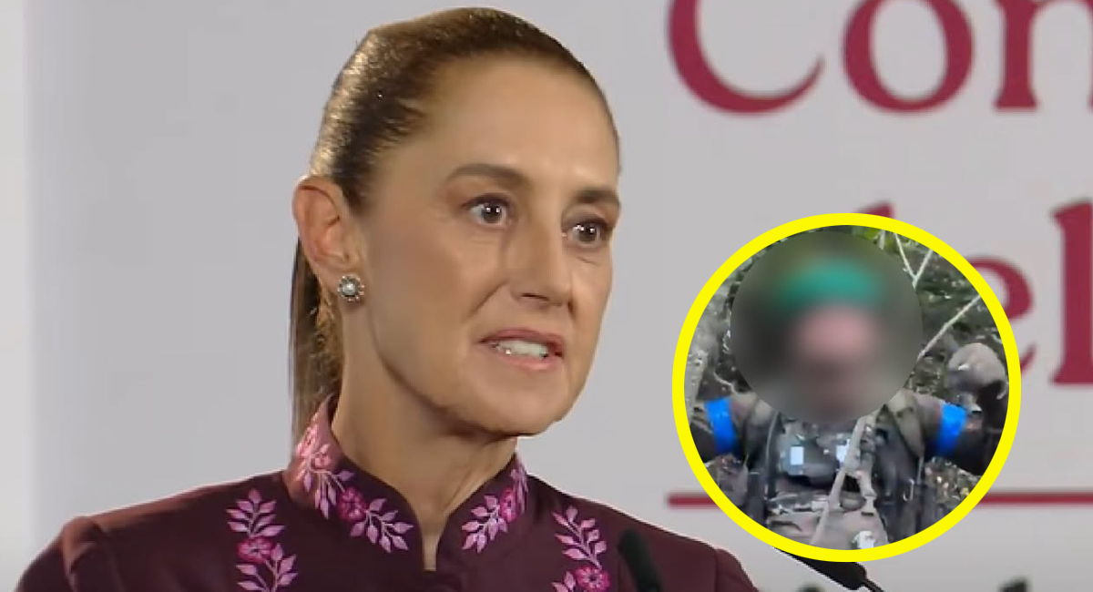 VIDEO: Sheinbaum ordena investigar video de presuntos mexicanos reclutados para la guerra en Ucrania