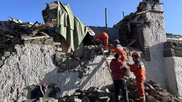 Terremoto de 7.0 en el Tíbet deja al menos 16 fallecidos y decenas de heridos