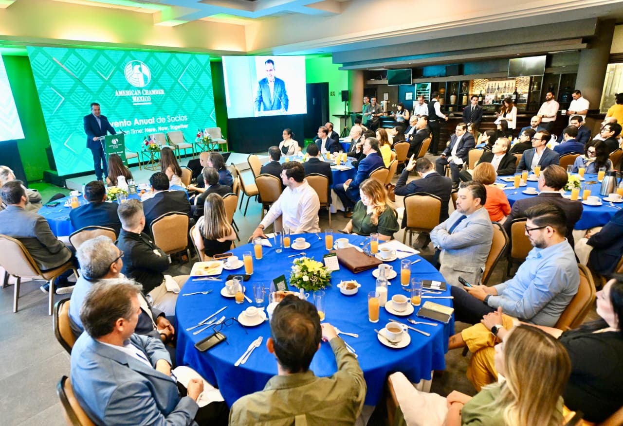 Toño Astiazarán resalta el liderazgo económico de Hermosillo en Amcham