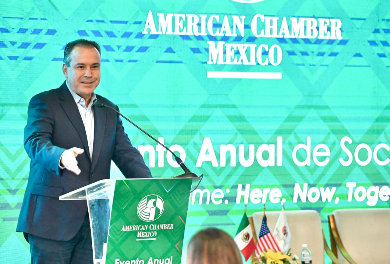 Toño Astiazarán resalta el liderazgo económico de Hermosillo en Amcham