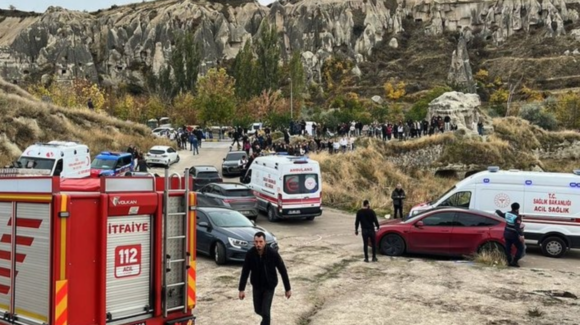 Tragedia en Turquía: Derrumbe de formación rocosa en Capadocia deja tres muertos y cinco heridos