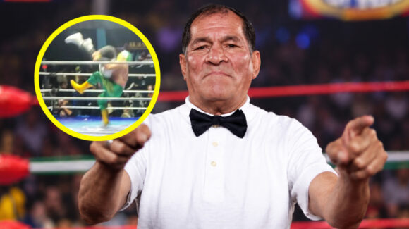 Tragedia en plena función: Muere réferi ‘El Búho’ Pineda tras recibir martinete del Hijo de Fishman