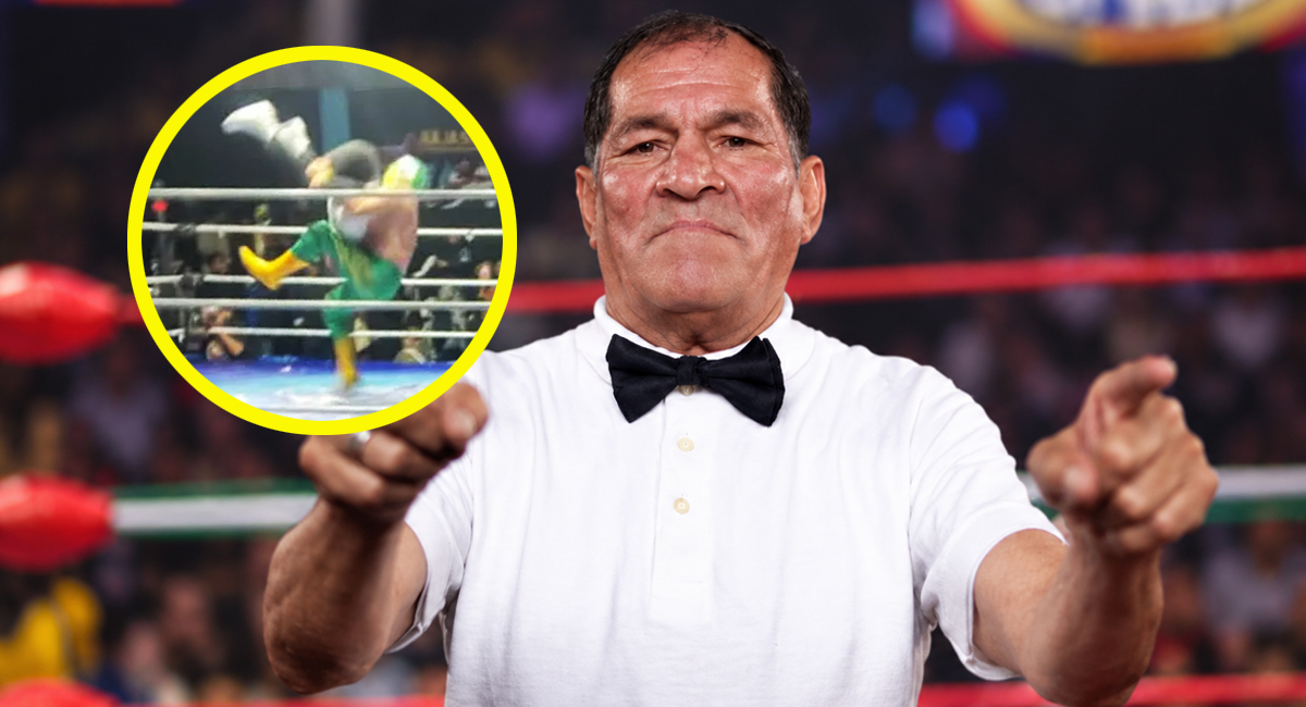 Tragedia en plena función: Muere réferi ‘El Búho’ Pineda tras recibir martinete del Hijo de Fishman