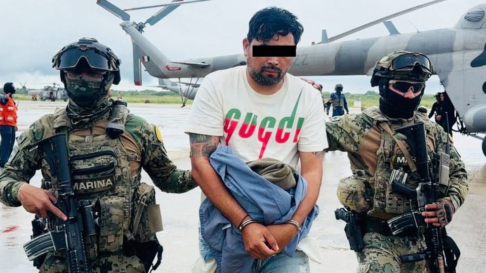Tras caída de ‘El Tanque’, Marina detiene en Oaxaca a ‘El Semáforo’, su presunto sucesor en el CJNG