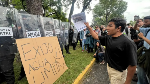 Trasladan al penal a siete detenidos por protesta de agua en Jalisco; Cepad acusa tortura e irregularidades
