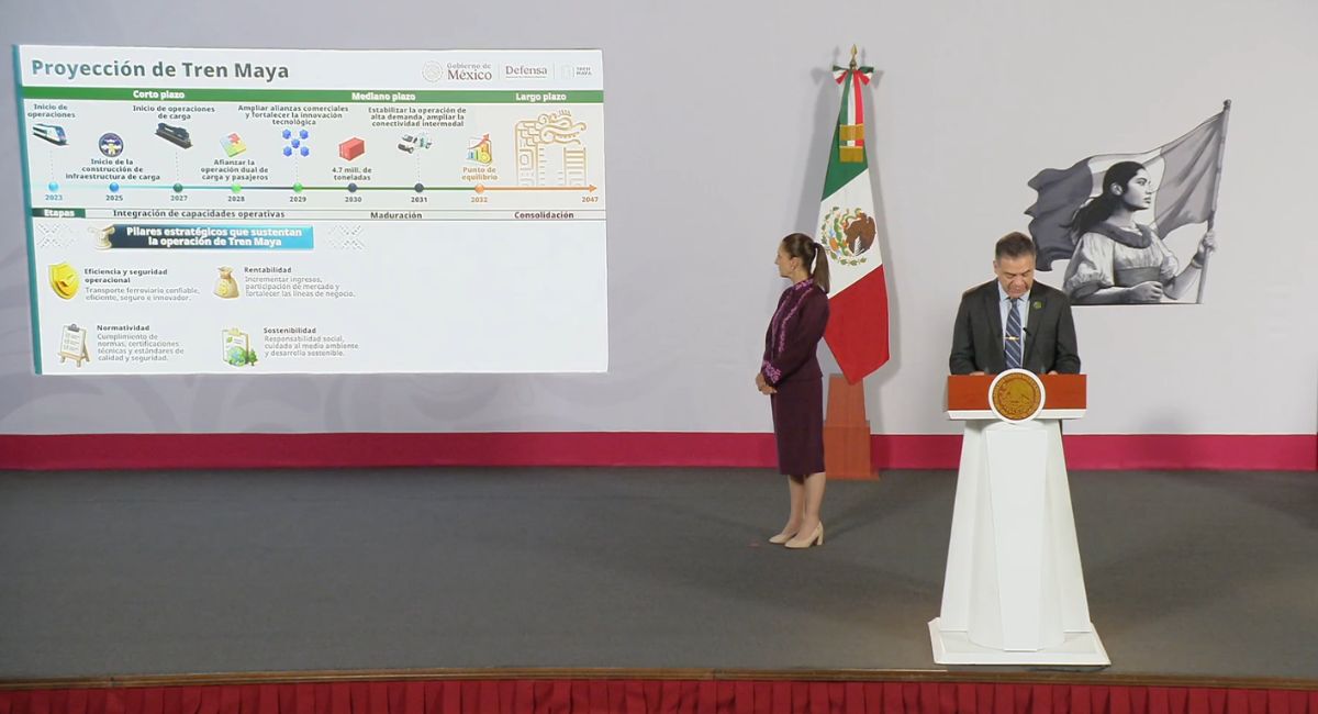 Tren Maya proyecta transportar 4 millones de pasajeros anuales para 2030