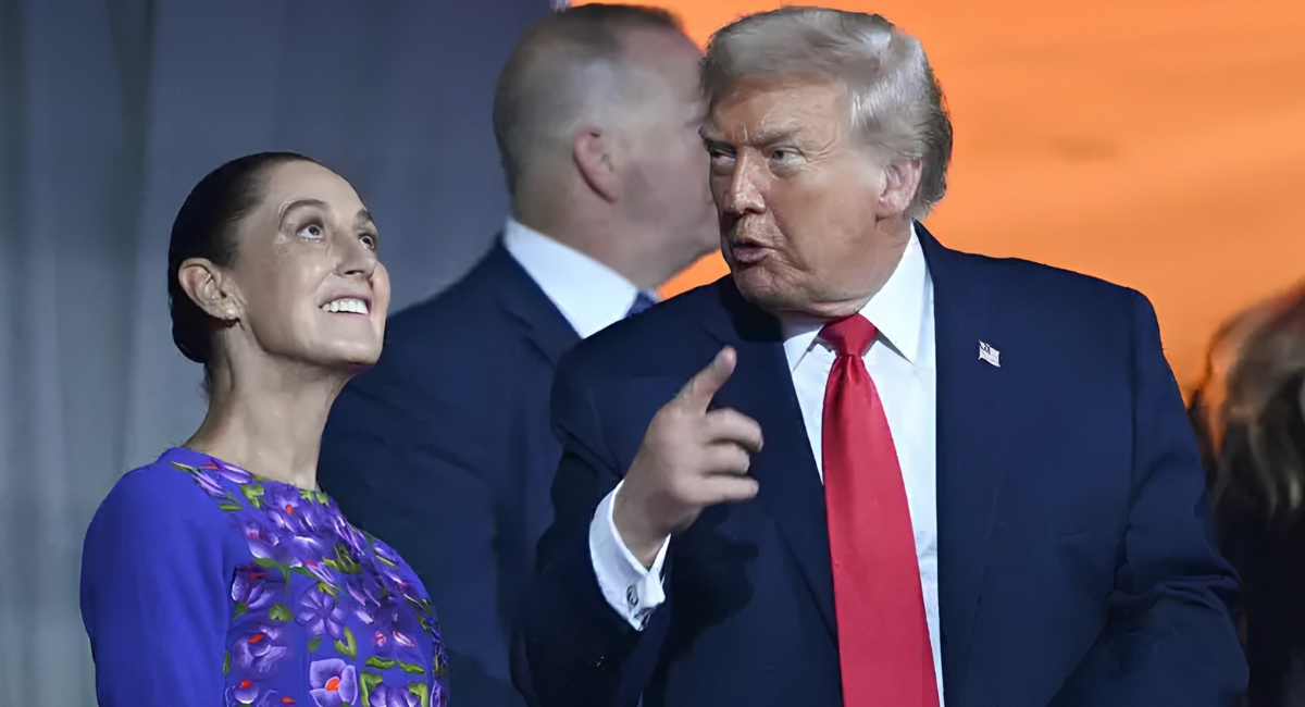 Trump insiste en que los cárteles controlan México y afirma que ya se lo advirtió a Sheinbaum