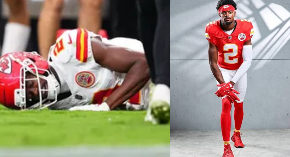 Tyquan Thornton sufre aparatosa lesión de tobillo tras brillar con Chiefs ante los Raiders en la NFL