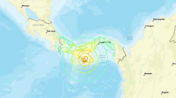 ÚLTIMA HORA: Se registra sismo de magnitud 7.7 en Panamá; advierten riesgo de tsunami
