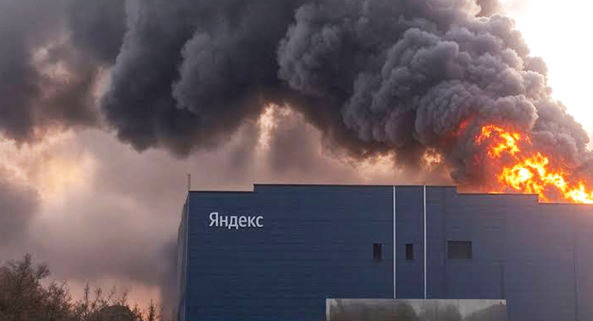 Ucrania bombardea centros de datos de Yandex y paraliza búsquedas, mapas, taxi y pagos en Rusia