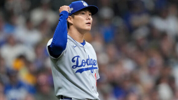 Con joya de Yamamoto y par de jonrones, Dodgers derrotan a Braves y colocan 2-1 la SDLN