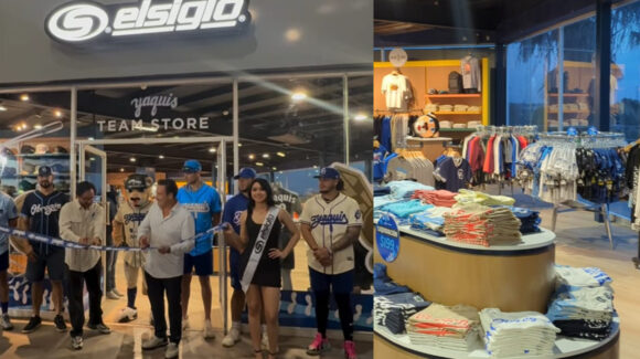 Yaquis y Deportes El Siglo refuerzan su equipo: Reapertura de tienda en el Estadio Yaquis