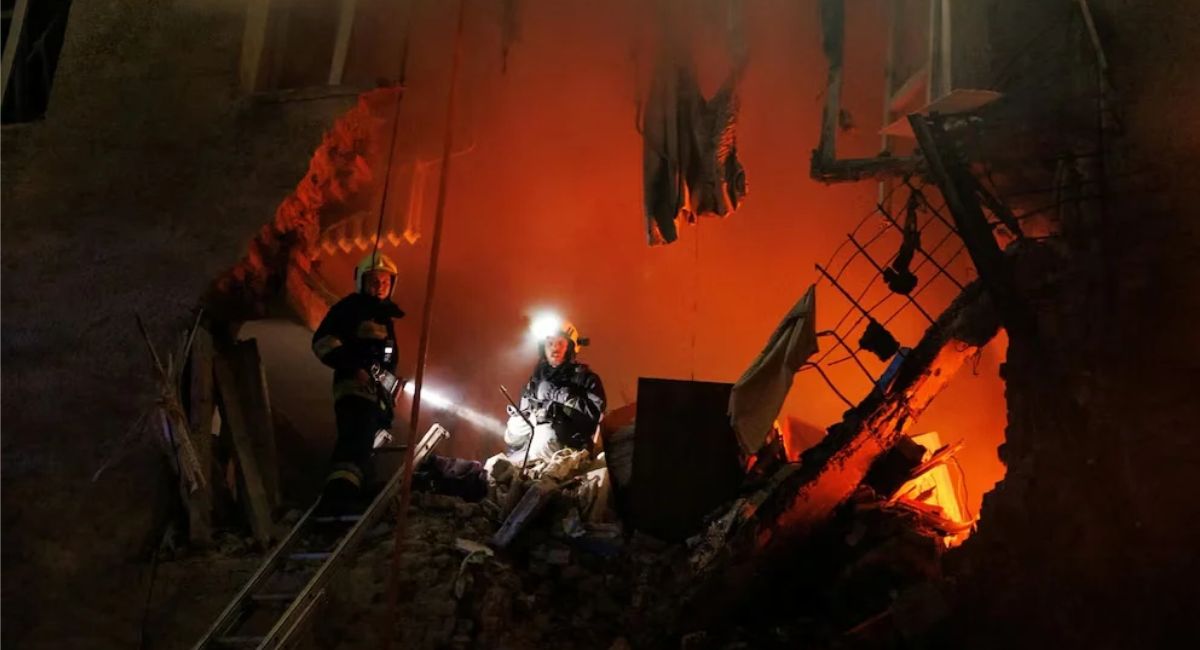 Ataques con drones entre Rusia y Ucrania dejan muertos y decenas de heridos en ambos países