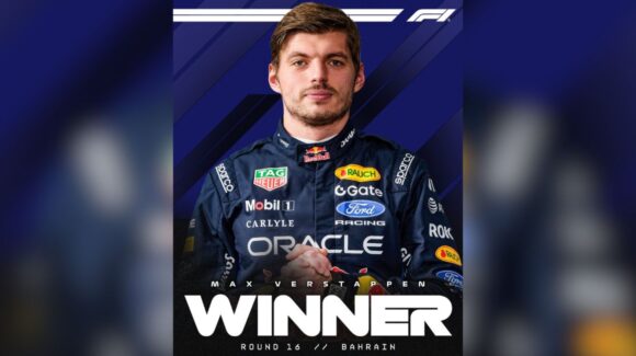 Caos en Circuito Sepang: Max Verstappen gana el GP de Bahréin; Checo ‘Pérez’ cae al lugar 19