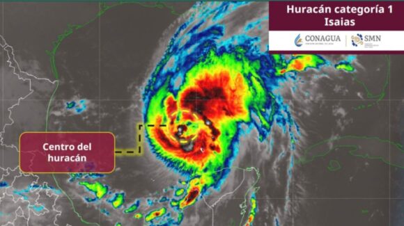 ¿Dónde se ubica el huracán ‘Isaías’ HOY 8 de octubre? Trayectoria y estados de México afectados