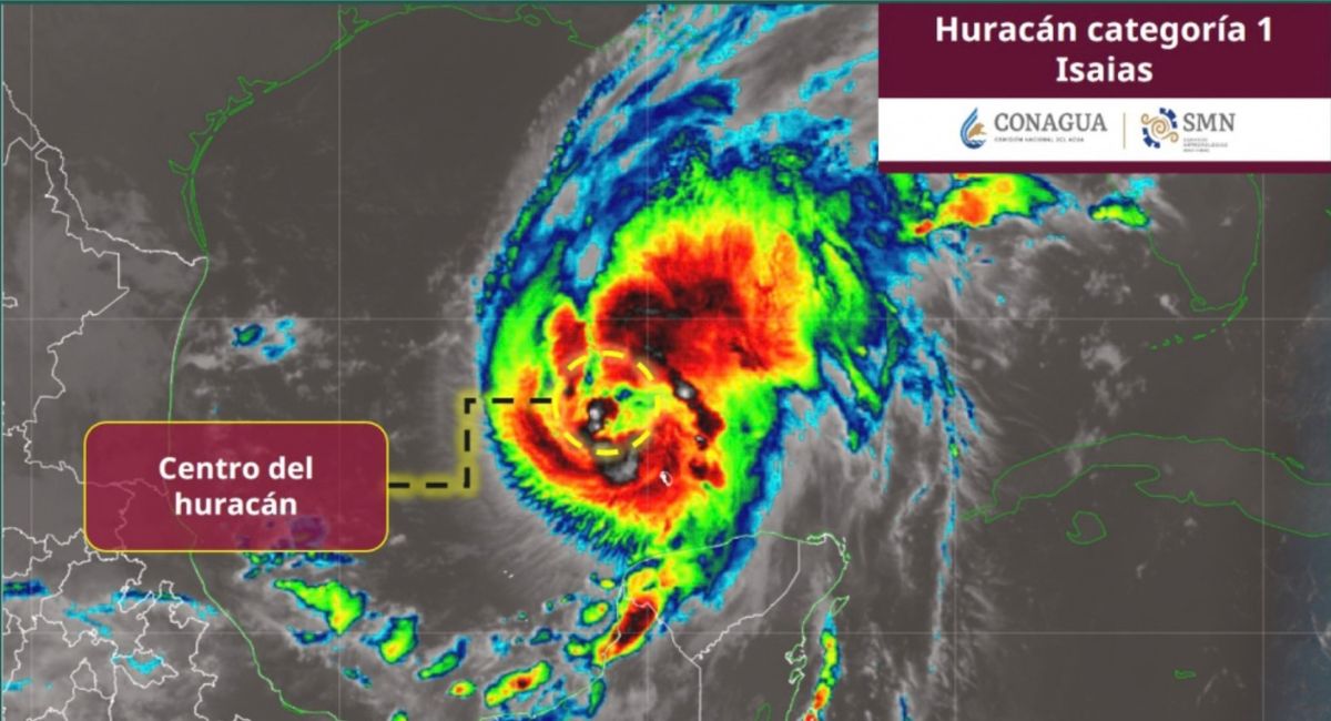 Huracán 'Isaías' HOY 8 de octubre: Trayectoria y estados afectados
