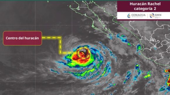 Huracán ‘Rachel’ HOY 4 de octubre: Se aleja de México, pero mantiene LLUVIAS y fuerte oleaje