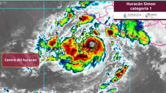 Huracán ‘Simón’ se intensifica frente a México HOY; SMN alerta que podría alcanzar categoría 4 este sábado