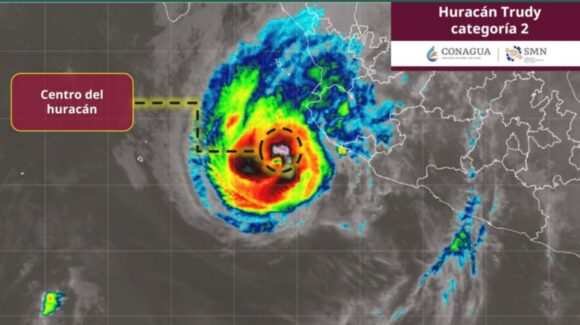 Huracán ‘Trudy’ HOY 18 de octubre: Ubicación, trayectoria y estados bajo zona de prevención