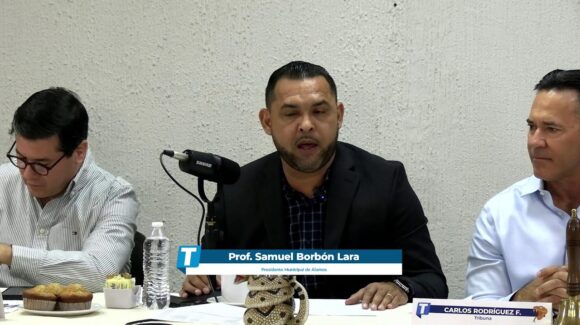 Mesa Cancún con Samuel Borbón Lara, Presidente Municipal de Álamos